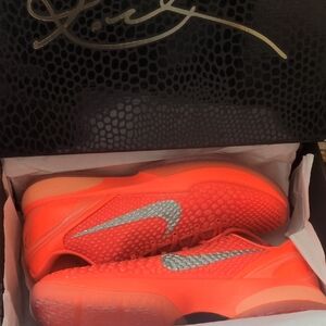 Nike Women's Bright Orange Athletic Shoes